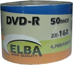 Elba DVD-R 4.7GB/120MIN 16x Yazdırılabilir 50li Kumaş