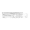 Lenovo Lecoo KM2001 Kabellose weiße türkische Q-Tastatur.