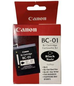 Canon BC-01 Black Original Cartridge - BJ-10 / BJ-20