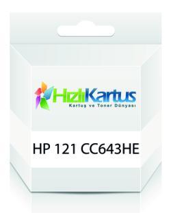 HP CC643HE (121) Renkli Muadil Kartuş