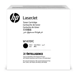 HP W1470YC Siyah Orjinal Toner - M610DN / M612DN /