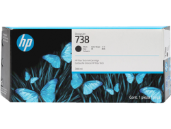 HP 498N8A (738) BlackART Kartusche - DesignJet T