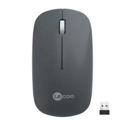 Lenovo Lecoo WS214 Drahtlos 1200DPI 3 Knopf Graue optische Slient Mouse
