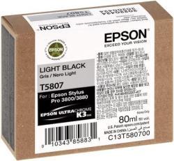 Epson C13T580700 (T5807) Açık Siyah Orjinal Kartuş