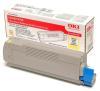 OKI 43381905 Gelber Original-Toner - C5600 / C5700