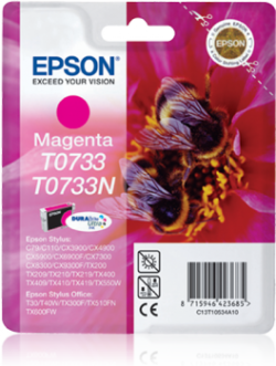 Epson C13T10534A10 (T0733) Kırmızı Orjinal Kartuş