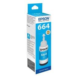 Epson C13T66424A (T6642) Cyan Original Ink Cartridge - ET-1400 / ET-2500 (Without Box)