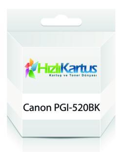 Canon PGI-520BK (2932B004AA) Siyah Muadil Kartuş