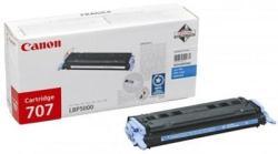 Canon CRG-707C (9423A004)  Cyan Original Toner Cartridge - LPB5000 / LBP5100 (C)