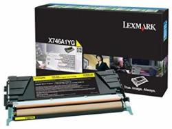 Lexmark X746A1YG Sarı Orjinal Toner - X746 / X748