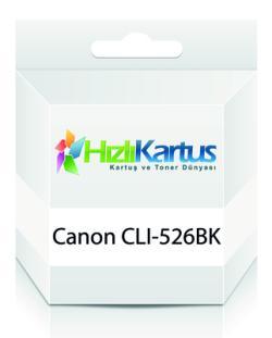 Canon CLI-526BK (4540B001AA) Siyah Muadil Kartuş