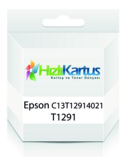 Epson C13T12914021 (T1291) Siyah Muadil Kartuş - S