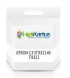 Epson C13T032240 (T0322) Blau kompatible Tintenpatrone.