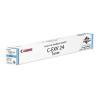 Canon C-EXV24C (2448B002) Cyan Original Toner Cartridge - IR-C5068 / IR-C5058 / IR-C5800