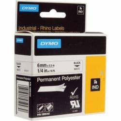 Dymo Rhino Pro 1805442 Beyaz Siyah Sabit Polyester