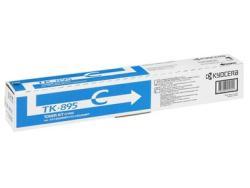 Kyocera TK-895C (1T02K0CNL0) Cyan Original Toner Cartridge - FS-C8020MFP / FS-C8025MFP (Without Box)