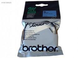 Brother M-K521 Mavi Üzerine Siyah P-Touch Etiket 9