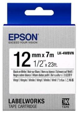 Epson C53S654041 (LK-4WBVN) Schwarz oder Schwarz auf Weiß