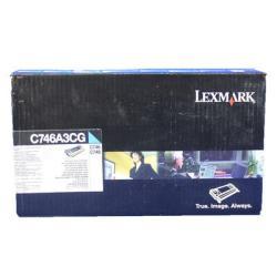 Lexmark C746A3CG Cyanfarbener Originaltoner - C746 / C748