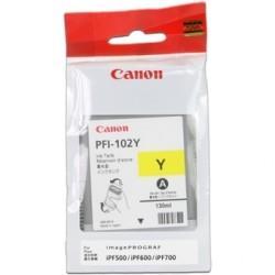 Canon PFI-102Y (0898B001) Sarı Orjinal Kartuş