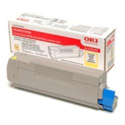 OKI 43381921 Gelber Originaltoner - C5600 / C5700