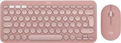 Logitech Pebble 2 Combo (920-012247) Pembe TKL Kab