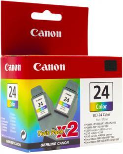 Canon BCI-24C (6882A009) Renkli 2Li Ekonomik Pake