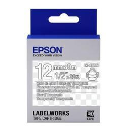 Epson LK-4TWN C53S654013 Transparan Üzerine Beyaz