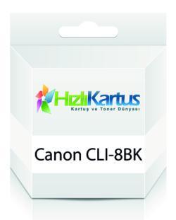 Canon CLI-8BK (0620B024)  Siyah Muadil Kartuş