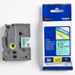Bruder TZE-731 (12MM) Black Orjinal Laminated Tag