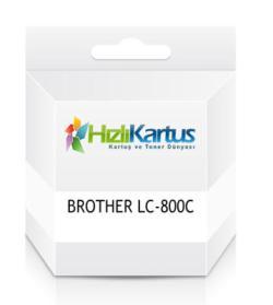 Brother LC-800C Cyanfarbene kompatible Tintenpatrone - MFC-3220C