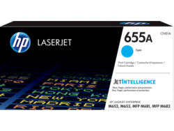HP CF451A (655A) Cyan-Originaltonerpatrone - Laserjet M652dn / M653dn