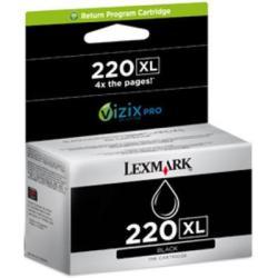 Lexmark 220XL-BK (14L0174A) Black Original Cartridge - Pro4000 / Pro5500