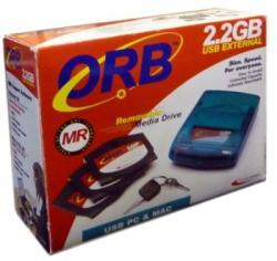 Orb 2.2 GB External Hard Disc Drive Formatted Disk (Harici Harddisk Format Disketi)