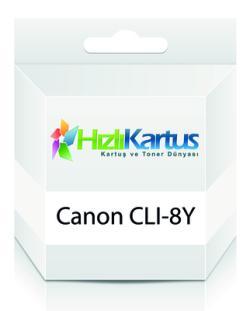 Canon CLI-8Y (0623B024) Gelbe Muadil-Patrone