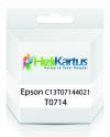Epson C13T07144020 (T0714) Yellow Compatible Cartridge - Stylus SX215