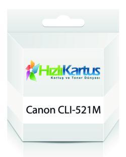 Canon CLI-521M  (2935B004AA) Kırmızı Muadil Kartu