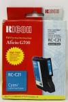 Ricoh RC-C21 (402279) Mavi Orjinal Kartuş Yüksek K