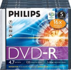 Philips Mini DVD-R 1.4GB 1-4x (5li)