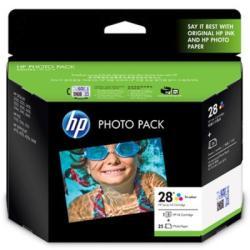 HP Q8893AA (28) Renkli Orjinal Kartuş + 25 Fotoğra