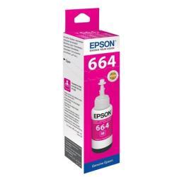 Epson C13T66434A (T6643) Kırmızı Orjinal Mürekkep