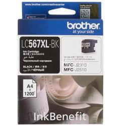 Brother LC567XLBK Black Original Cartridge - MFC-J2310 / MFC-J2510