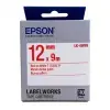 Epson LC-4WRN9 Kırmızı - Beyaz Orjinal Etiket (12m