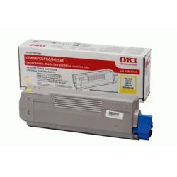 OKI 43865721 Yellow Original Toner - C5850 / C5950