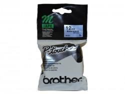 Brother M-531 Mavi Üzerine Siyah P-Touch Etiket 12