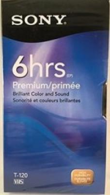 Sony VHS-120 120 Dakikalık Video Kamera Kaseti