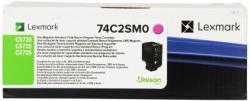 Lexmark 74C2SM0 Magentafarbener Originaltoner - CS720 / CX725 (U)