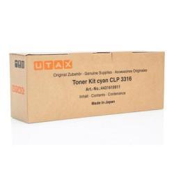 Utax CLP-3316 Cyan Original Toner Cartridge (4431610011)