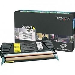 Lexmark C5220YS Sarı Orjinal Lazer Toner - C522 /