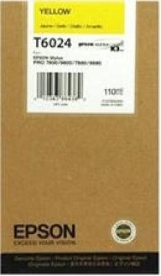 Epson C13T602400 (T6024) Sarı Orjinal Kartuş - Sty